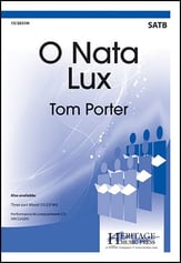 O Nata Lux SATB choral sheet music cover